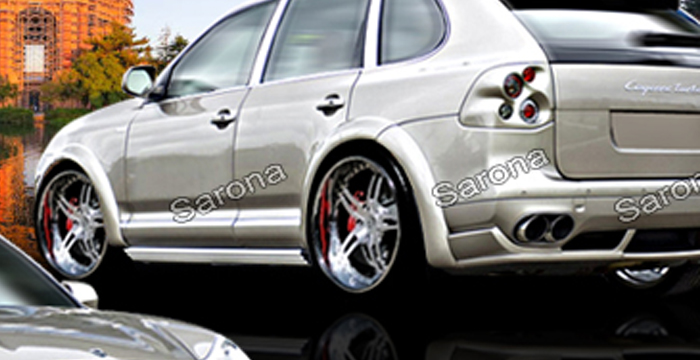 Custom Porsche Cayenne  SUV/SAV/Crossover Side Skirts (2007 - 2011) - $1300.00 (Part #PR-003-SS)